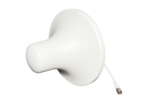Antenne de plafond blanche à gain élevé Antenne omnidirectionnelle à montage au plafond à 1 port pour systèmes 5G/NR ou réseaux LTE/4G