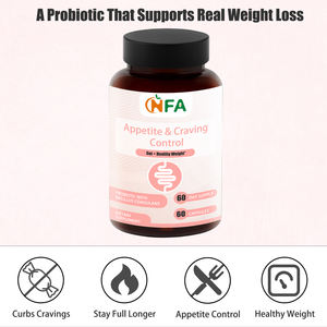 Capsules OEM ODM pour le contrôle de l'appétit avec Vitamine D, Riboflavine et Chrome – Soutien à la gestion de l'appétit et à la gestion du poids sain - Product Image 3