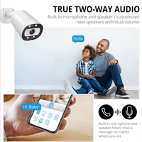 Sistema de Cámara CCTV PoE de 5MP, Kit NVR de 8 Canales, 8 Cámaras de Seguridad IP para el Hogar y la Oficina
