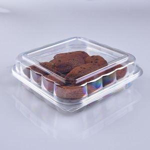 Transparency Box High Transparency Large Capacity Pastry Food Plastic Packaging Box