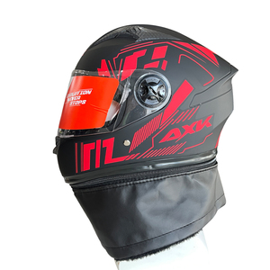 CE-zertifizierter Vollgesichts-Motorrad helm Leicht und atmungsaktiv für Fahr schutzhelm - Product Image 3