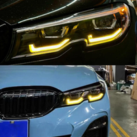 Module DRL jaune SJC Auto pour BMW Série 3 G20 G21 G28 2020-2022, module DRL jaune pour phares, feux de jour jaunes