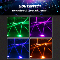 Projecteur LED mobile 150W à faisceau, 6 bras, effet araignée, lumière laser disco pour scène