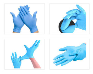 Găng tay Nitrile <span class=keywords><strong>PPE</strong></span> dùng một lần bảo vệ tay <span class=keywords><strong>PPE</strong></span> dùng một lần bột không thấm nước giá nhà máy giá rẻ - Product Image 4