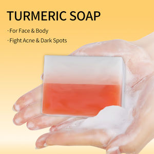 Sérum anti-rides à la vitamine C en marque propre, produits de soin de la peau blanchissants pour le visage, ensemble de soins de la peau au curcuma - Product Image 3