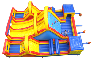 Château gonflable extérieur personnalisé en tissu PVC de 15 ml pour jeux d'enfants. Équipement de château gonflable publicitaire - Product Image 5