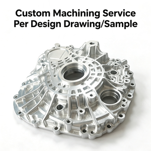 Carcasa de Cárter de Aluminio Billet Personalizada de Alta Precisión, Mecanizada por CNC de 5 Ejes, Carcasa de Caja de Cambios de Aluminio CNC para Motor, ISO9001 - Product Image 1
