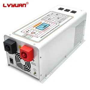 LVYUAN düşük frekanslı çevirici 1000W güneş saf sinüs dalga invertör 12V DC AC 1000W düşük frekanslı çevirici UPS şarj cihazı ile