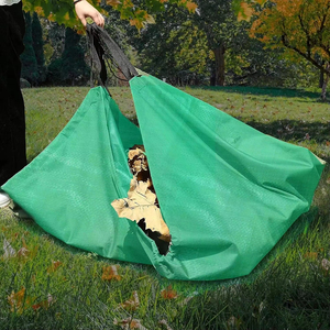 Sacs de feuilles de PP PE réutilisables pour l'extérieur Sac de déchets de jardin Collecte des sacs de feuilles de pelouse - Product Image 2