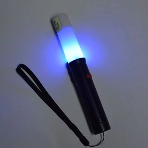CITICITY Portable Rechargeable <b>LED</b> Traffic Baton with Electronic Whistle - 120db High Volume Safety Signal Wand - Product Image 6