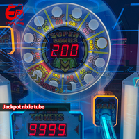 Machine de loterie à billes avec effet visuel Tornado, machine de jeu d'amusement à monnayeur, équipement de distribution de billets, version espagnole