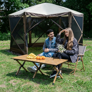 Outdoor Tail Cloth <b>Tent</b> Camping <b>Canopy</b> Multi-person Mesh Sunshade Quick Opening Portable - Product Image 6