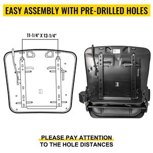 Nouveau siège de chariot élévateur universel avec ceinture de sécurité pour les accessoires de chariot élévateur des industries de détail - Product Image 3