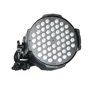 Iluminação de 54*3w led para casamento, luz de lavagem por par para clube noturno discoteca