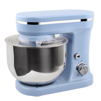 Robot de cuisine multifonctionnel, mélangeur à pâte alimentaire professionnel, mélangeur à gâteau, 1200W, 5L, robot de cuisine, mélangeur à pâte sur socle