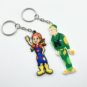 3D PVC Cute Anime <strong>Pokemoned</strong> Keychain Custom Cartoon Character Silicon <strong>Keyring</strong> for Promotional Use for Bags Cars Keychains - Product Image 3