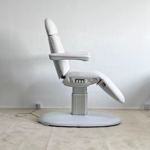 <b>Electric</b> Facial Massage <b>Table</b> Spa Salon Treatment Bed 3 Motor Adjustable PU Leather Upholstered Equipment - Product Image 4