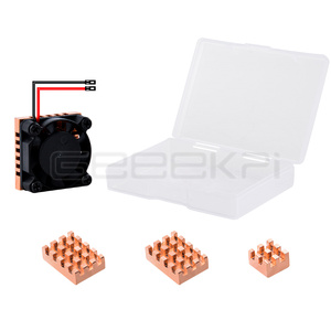 Disipadores de Calor de Cobre GeeekPi con Ventilador de Refrigeración para Orange Pi 5 Plus, Caja de Disipadores de Calor G812 - Product Image 1