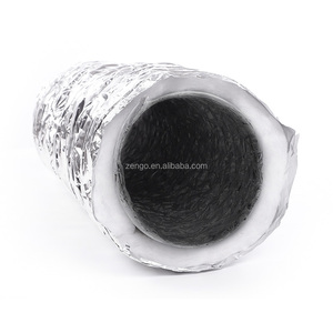 HVAC-System Isolierter Aluminium-Flexkanal mit Gelbem Glasfaser für Klimaanlagen R4 R6 - Product Image 5