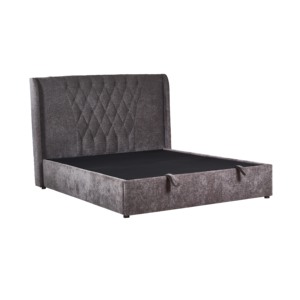 Design semplice all'ingrosso a buon mercato prezzo <span class=keywords><strong>King</strong></span>-<span class=keywords><strong>size</strong></span> letto matrimoniale mobili Full <span class=keywords><strong>Size</strong></span> struttura in legno massiccio letto per la casa - Product Image 5