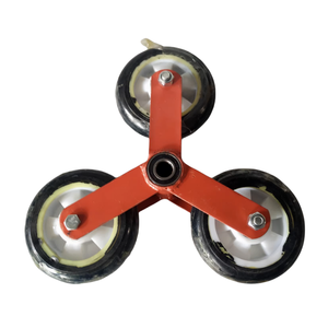 Re a sei ruote scala arrampicata auto per la movimentazione bagagli e manufatti carrello pieghevole rimorchio con piattaforma al piano di sotto di supporto - Product Image 6