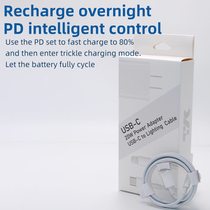 Chargeurs PD 20W en <span class=keywords><strong>vente</strong></span> flash, chargeur rapide QC3.0, type C US/EU, charge rapide, accessoires mobiles, compatible avec Phone 15 Pro Max - Product Image 4
