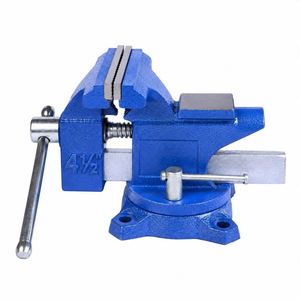 Direkt vom Hersteller: Industrieller Heimwerker-Schraubstock, 360 Grad drehbar, <span class=keywords><strong>3</strong></span>,5 Zoll und 4 Zoll, Holzbearbeitungs-Schraubstock mit Schwenkbasis und Ambossklemmen ANDUUK - Product Image 5