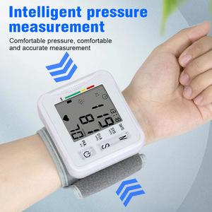 เครื่องวัดความดันโลหิตอิเล็กทรอนิกส์แบบสวมข้อมือทั้งข้อมือที่ได้รับการรับรองจาก FDA, เครื่องวัดความดันโลหิตอัจฉริยะพร้อมระบบสั่งงานด้วยเสียง - Product Image 1
