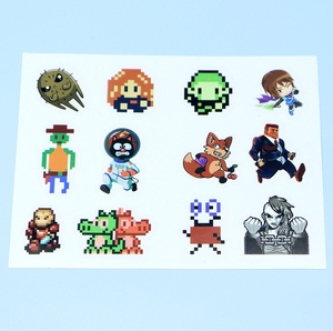 Cmyk impresión dormitorio uso Etiqueta Privada logotipo personalizado lindo conjunto de pegatinas para niños - Product Image 2