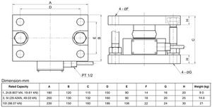 เครื่องชั่งน้ำหนักเวิดท์สำหรับเครื่องวัดบงชินเกาหลี BMH11-1t BMH11-1t เครื่องชั่งน้ำหนักเวิดท์สำหรับเวิดท์ เครื่องชั่งน้ำหนักเวิดท์สำหรับเครื่องวัดบงชินเกาหลี - Product Image 2
