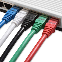 Kabel Patch Ethernet Cat6 FTP HOTION 100% Teruji Pabrik, Konduktor Tembaga Murni 26awg, Kabel RJ45 1M 3M