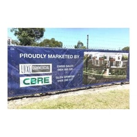 500 ÉCRANS DE CLÔTURE DE CHANTIER VENDUS |   Bâche en maille et vinyle, rouleau de clôture temporaire imprimé sur mesure 50m