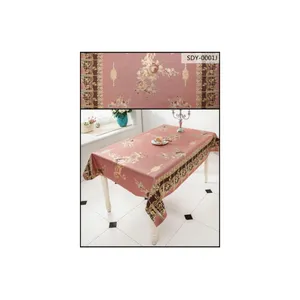 middle east style pvc tablecloths 3d pvc tablecloth polyester embossing tablecloth