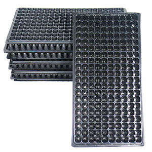 Bandeja <span class=keywords><strong>de</strong></span> germinación para semillas, germinación <span class=keywords><strong>de</strong></span> semillas <span class=keywords><strong>de</strong></span> plástico para plantas y tomates agrícolas, 40 celdas - Product Image 1