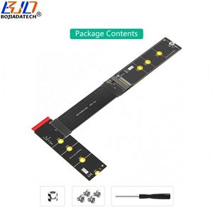 NGFF <span class=keywords><strong>M</strong></span>.<span class=keywords><strong>2</strong></span> <span class=keywords><strong>M</strong></span> إلى المفتاح <span class=keywords><strong>M</strong></span>/B + <span class=keywords><strong>M</strong></span> PCI-E cio 4X من من من من من x من من من من sim M2 NVME بطاقة محول d + كابل FPC مرن نوع R 20 10000 - Product Image 6