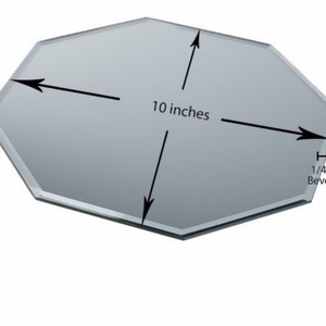 Wall Decoration Art Deco Hexagon <b>Mirror</b> by China <b>Silver</b> Beveled <b>Mirror</b> Tiles Decorative <b>Mirrors</b> for Hotels and Art Galleries - Product Image 5