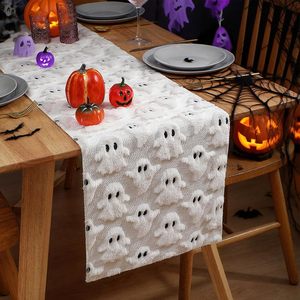 Runner da <span class=keywords><strong>Tavola</strong></span> Morbido in Jacquard con Motivi Fantasma per <span class=keywords><strong>Halloween</strong></span>, <span class=keywords><strong>Decorazioni</strong></span> per <span class=keywords><strong>Tavola</strong></span> da Cucina e Sala da Pranzo - Product Image 6