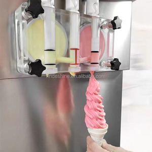 Macchina per gelato Soft commerciale 5 gusti produzione di pavimenti che produce macchina per gelato allo Yogurt congelato in vendita snack per bevande fredde - Product Image 2
