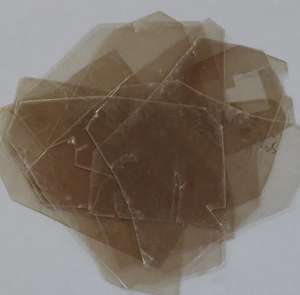 Láminas de <span class=keywords><strong>Mica</strong></span> Muscovita Natural para Uso Industrial, Aislamiento Térmico, Tamaños Personalizados, Grosor de 0.1-0.45mm - Product Image 5