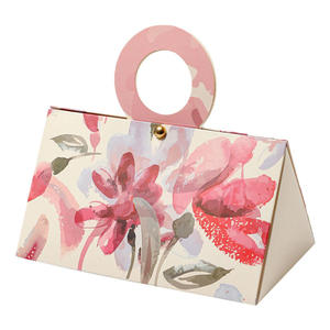 Dossiers cadeaux en papier pour nourriture et bonbons portables pour Noël, mariage, <span class=keywords><strong>anniversaire</strong></span>, fête prénatale, matériaux recyclés, impression en relief, cadeaux de fête - Product Image 2