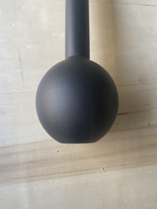 Cloche de masse de <span class=keywords><strong>luge</strong></span> enduite de poudre d'acier de haute qualité d'usine de 5kg pour l'équipement de gymnastique de forme physique - Product Image 4