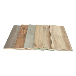 Chinese Factory Hot Sale Wood Flooring Easy Installation High Durable 12mm V/U-Grooved Parquet Laminated Laminate Wood Flooring