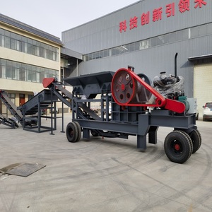 Concasseur à mâchoires Hengtong PE750*1060 à moteur diesel haute efficacité pour déchets de construction et minerais, 150 tonnes par heure, facile à utiliser - Product Image 4