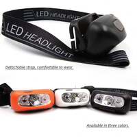 Lampe frontale LED haute puissance rechargeable par USB avec détecteur de mouvement, intensité réglable, portable, résistante à l'eau pour le camping, la randonnée et les situations d'urgence