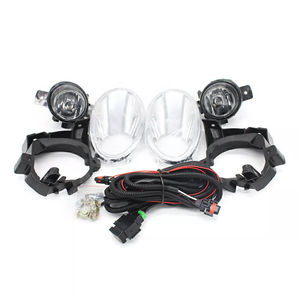 Luz antiniebla del parachoques delantero para <span class=keywords><strong>Nissan</strong></span> <span class=keywords><strong>Qashqai</strong></span> dualis J10 2010 2011 <span class=keywords><strong>2012</strong></span> 2013 2014 4300K Cable de interruptor halógeno con cubierta de lámpara cromada - Product Image 4