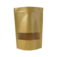 Kleine, individuell gestaltbare Taschen mit transparentem Fenster und individueller kleiner Verpackung.