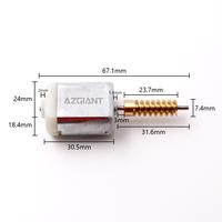 Moteur de verrouillage centralisé de porte coulissante 12V DC pour Geely SX7 Emgrand X7 Suzuki Alto (référence 1020645 3T4468)