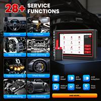 Escáner de Diagnóstico para Automóviles KINGBOLEN S6 Universal OBD2 Sistema Completo Inalámbrico Bluetooth Pantalla LCD Android 12V Negro