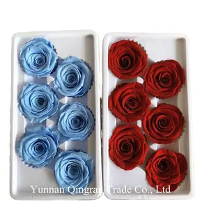 Заводская цена Юньнань, консервированные свежие розы, оптовая продажа, консервированные розы на День святого Валентина 2021