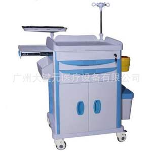 Carros Médicos Móviles de Hospital de Acero Inoxidable ABS para Entrega de Medicamentos, Infusiones, Anestesia, Emergencias y Atención en Ambulancias - Product Image 3